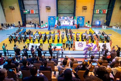 مراسم افتتاحیه نخستین جشنواره بازی‌های بومی محلی دانشجویان بین المللی در ایران